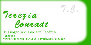 terezia conradt business card